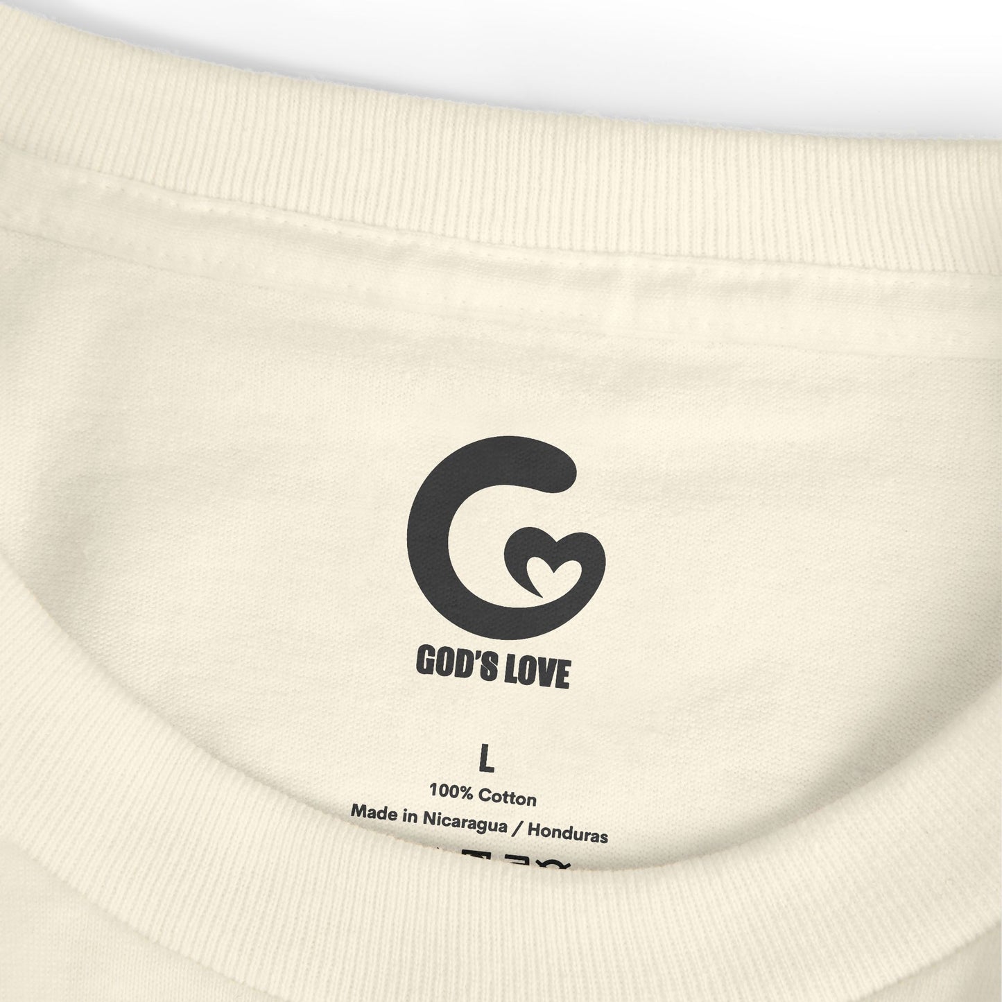 Love Abstract Graphic Tee - Unisex Heavyweight Cotton T-Shirt