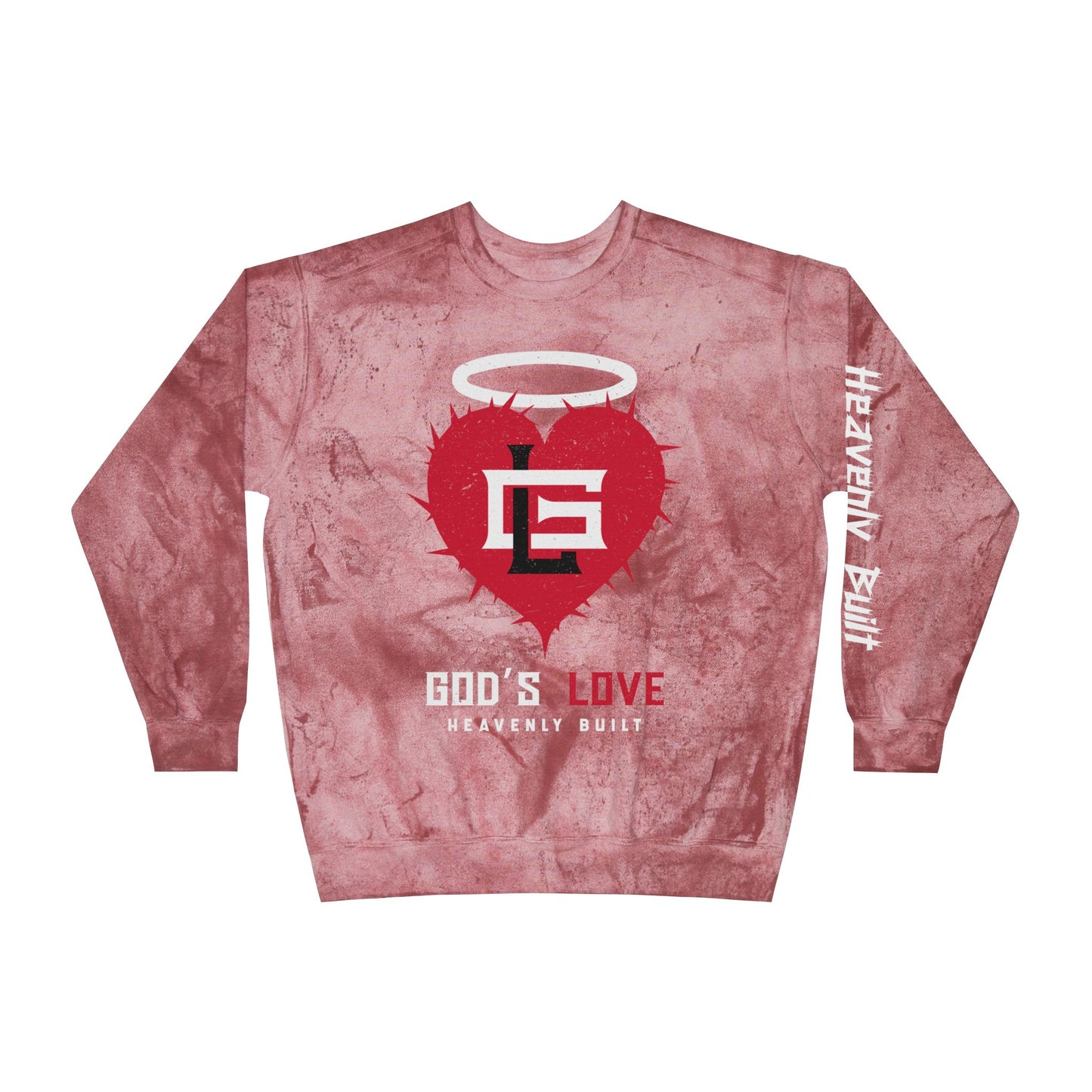 God's Love Distressed Crewneck Sweatshirt