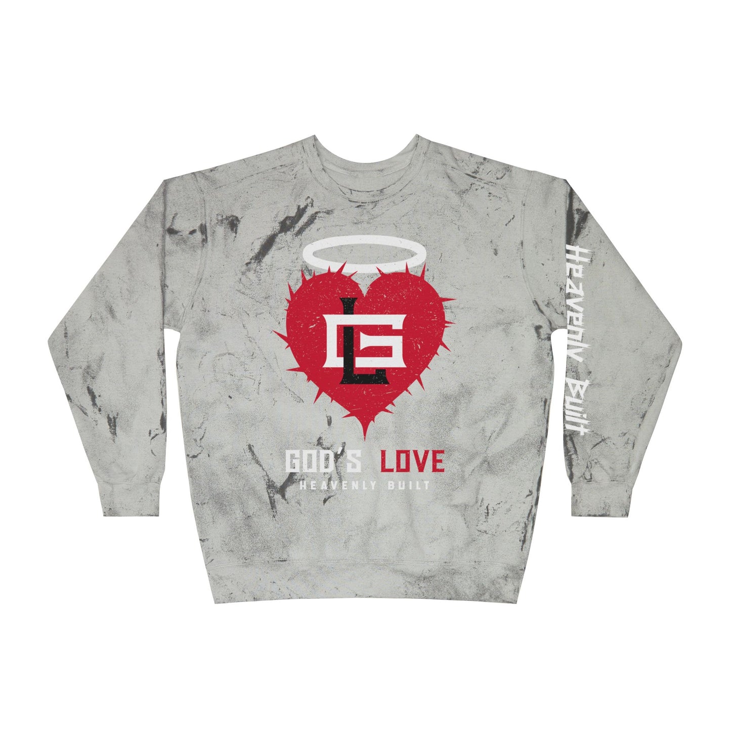 God's Love Distressed Crewneck Sweatshirt
