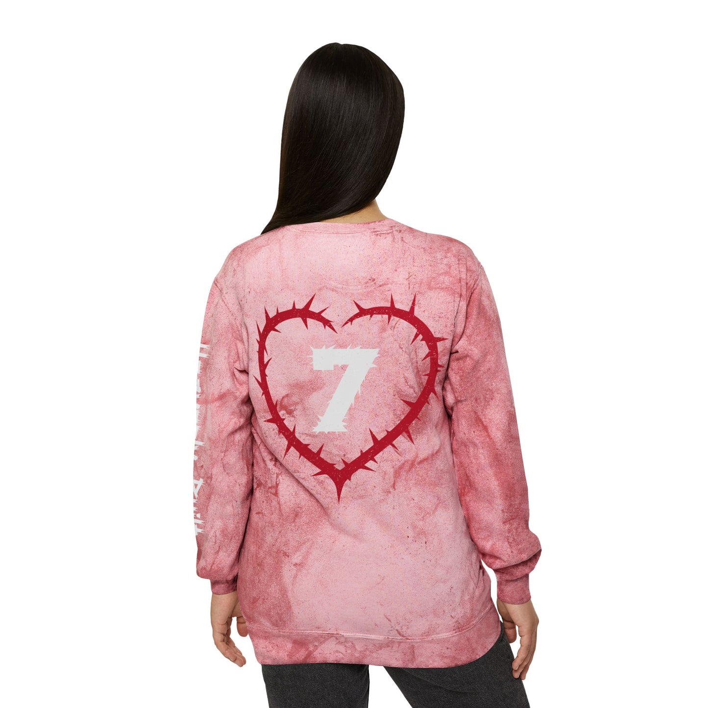 God's Love Distressed Crewneck Sweatshirt