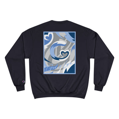 God's Love Champion Sweatshirt - Cozy and Inspirational Pullover