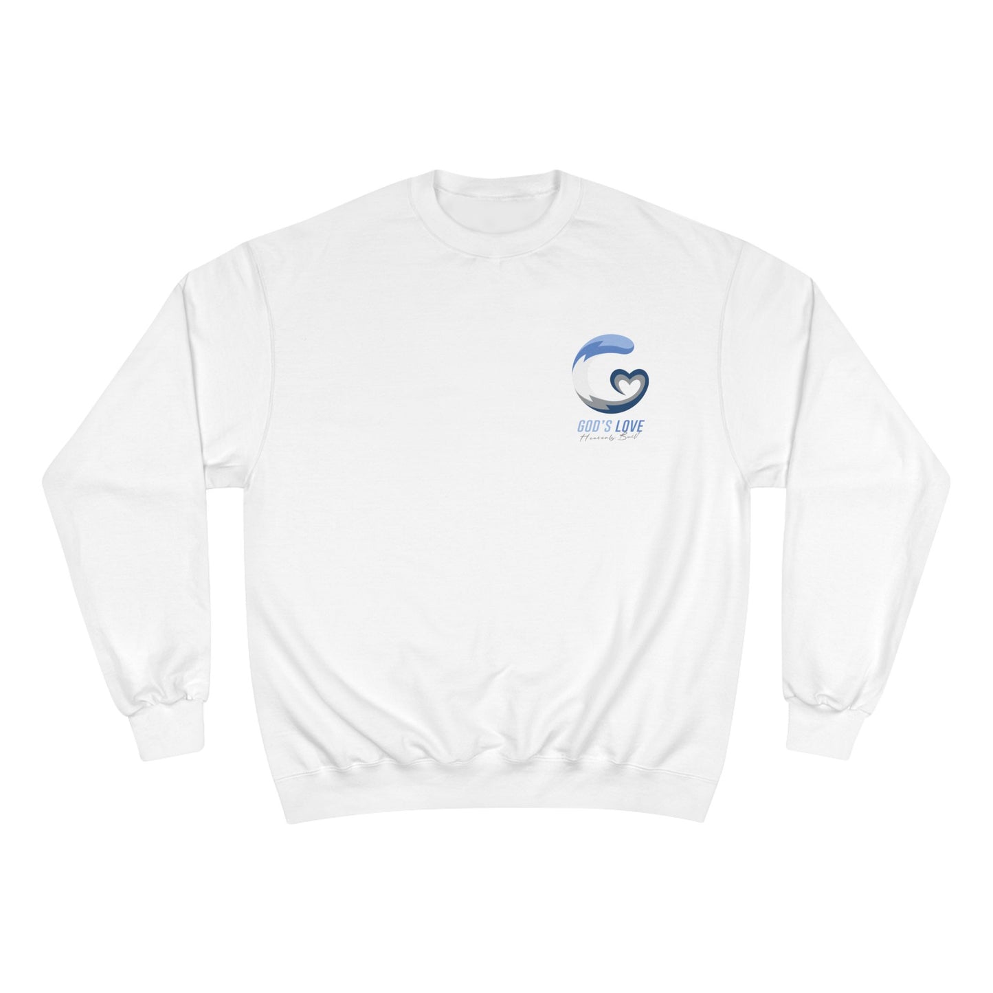 God's Love Champion Sweatshirt - Cozy and Inspirational Pullover