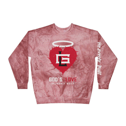 God's Love Distressed  Crewneck Sweatshirt
