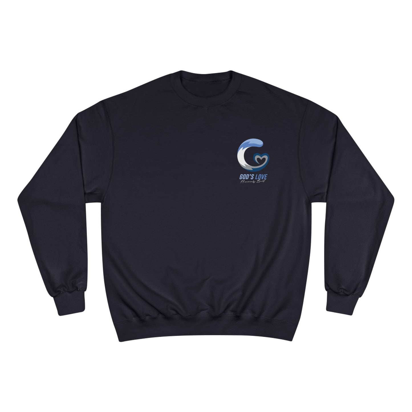 God's Love Champion Sweatshirt - Cozy and Inspirational Pullover