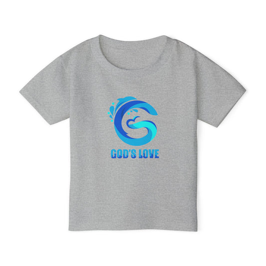 God's Love living Water T-Shirt - Heavy Cotton™ Cute Kids Tee