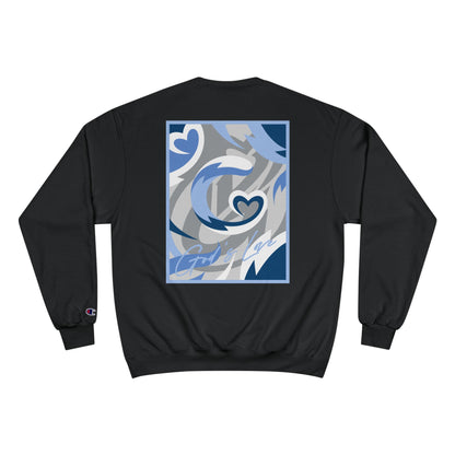 God's Love Champion Sweatshirt - Cozy and Inspirational Pullover
